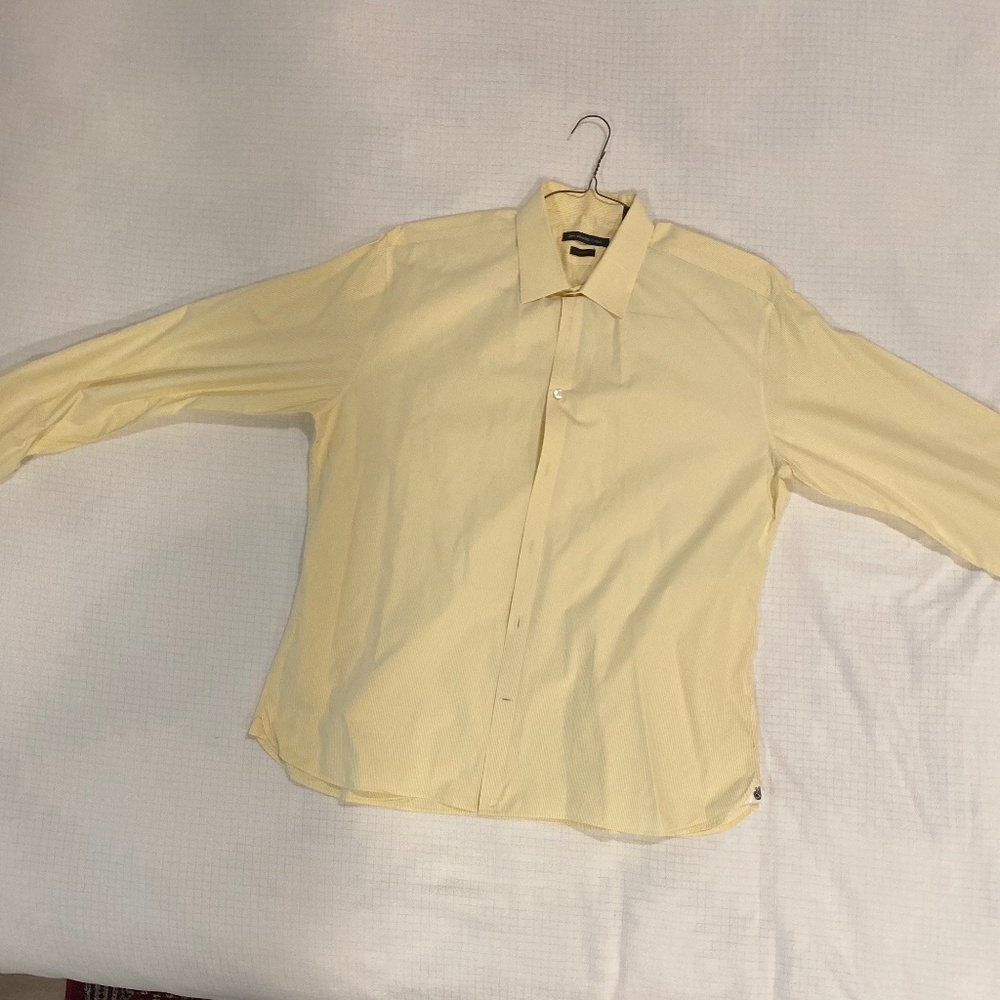 John Varvatos button down mens dress shirt